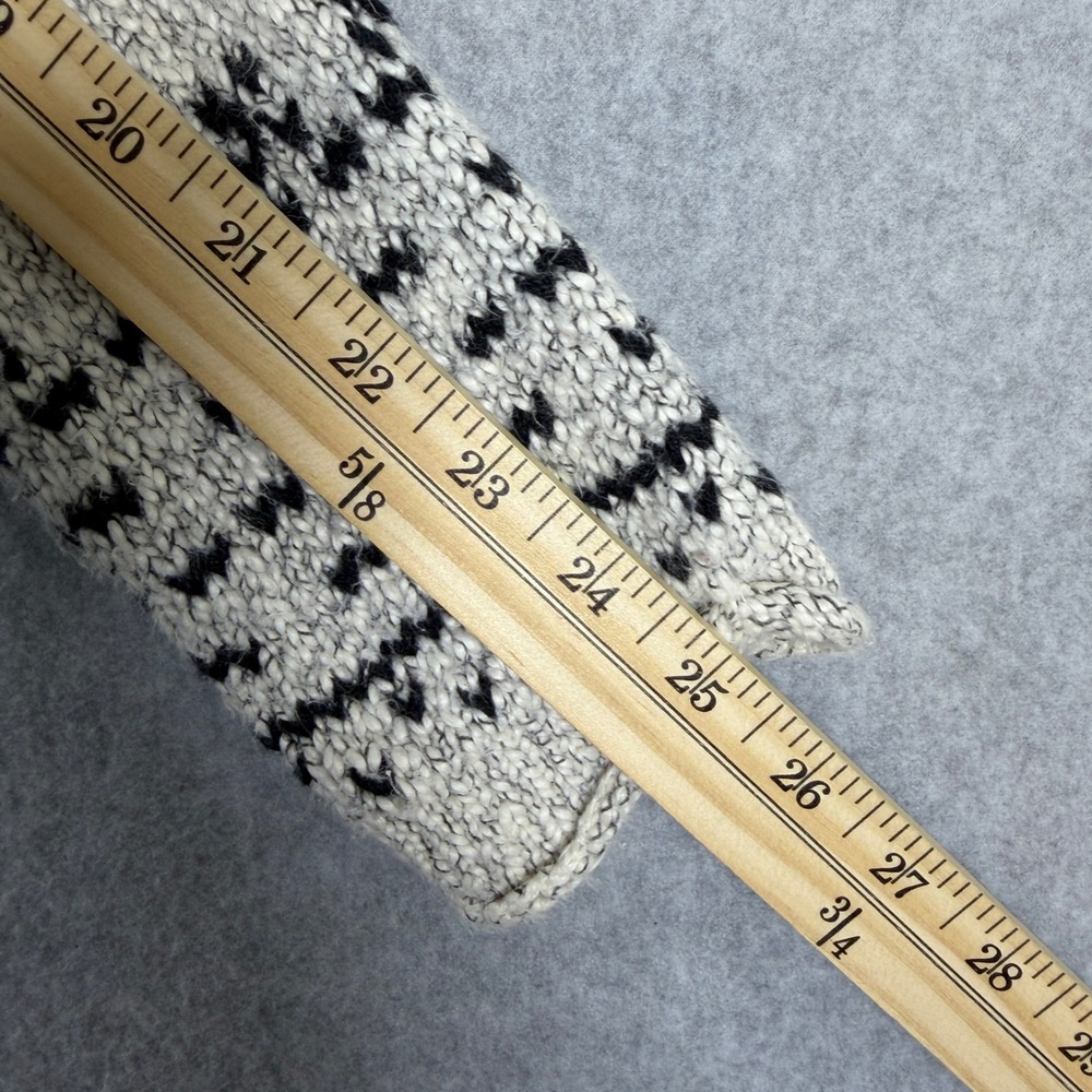 VTG Christopher & Banks Rollneck Hand Embroidered Sweater Womens M Snowflake - Picture 7 of 10
